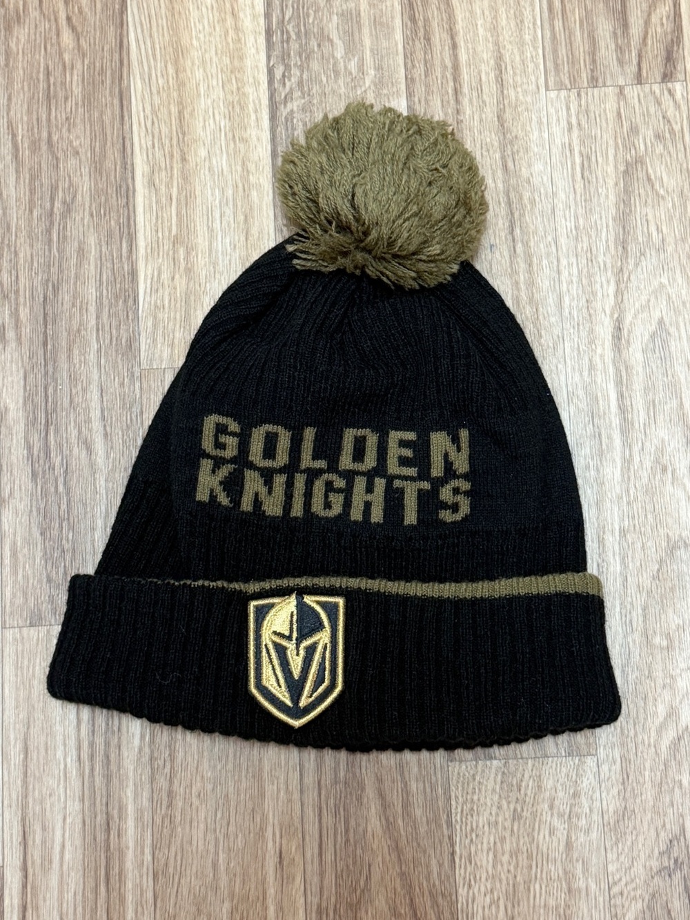Fanatics Vegas Golden Knights Pom Beanie Hat